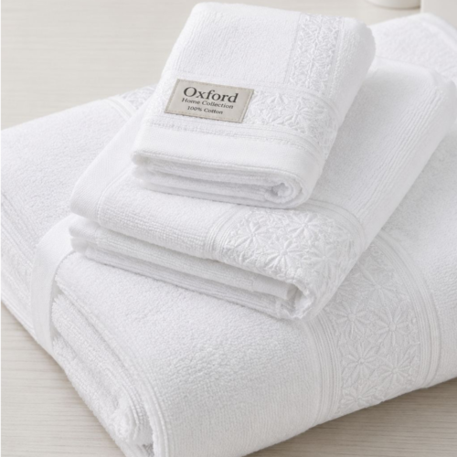 3-Piece Oxford Towel Set