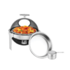 Round Roll-Top Chafing Dish