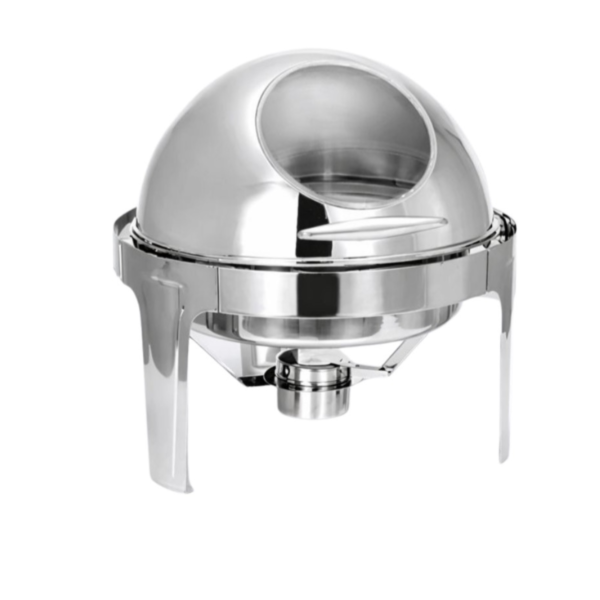 Round Roll-Top Chafing Dish